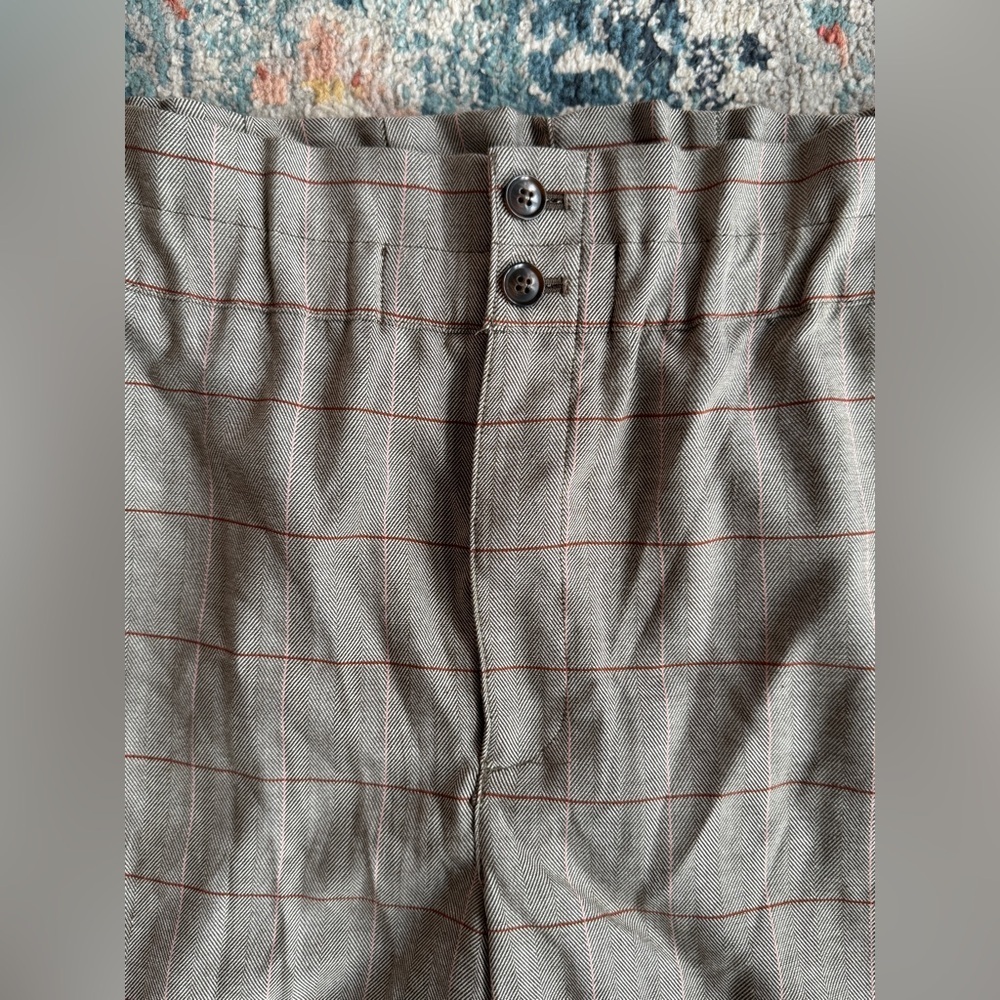 Madewell Plaid Paperbag Tapered Trousers
Size 10 - Picture 4 of 8